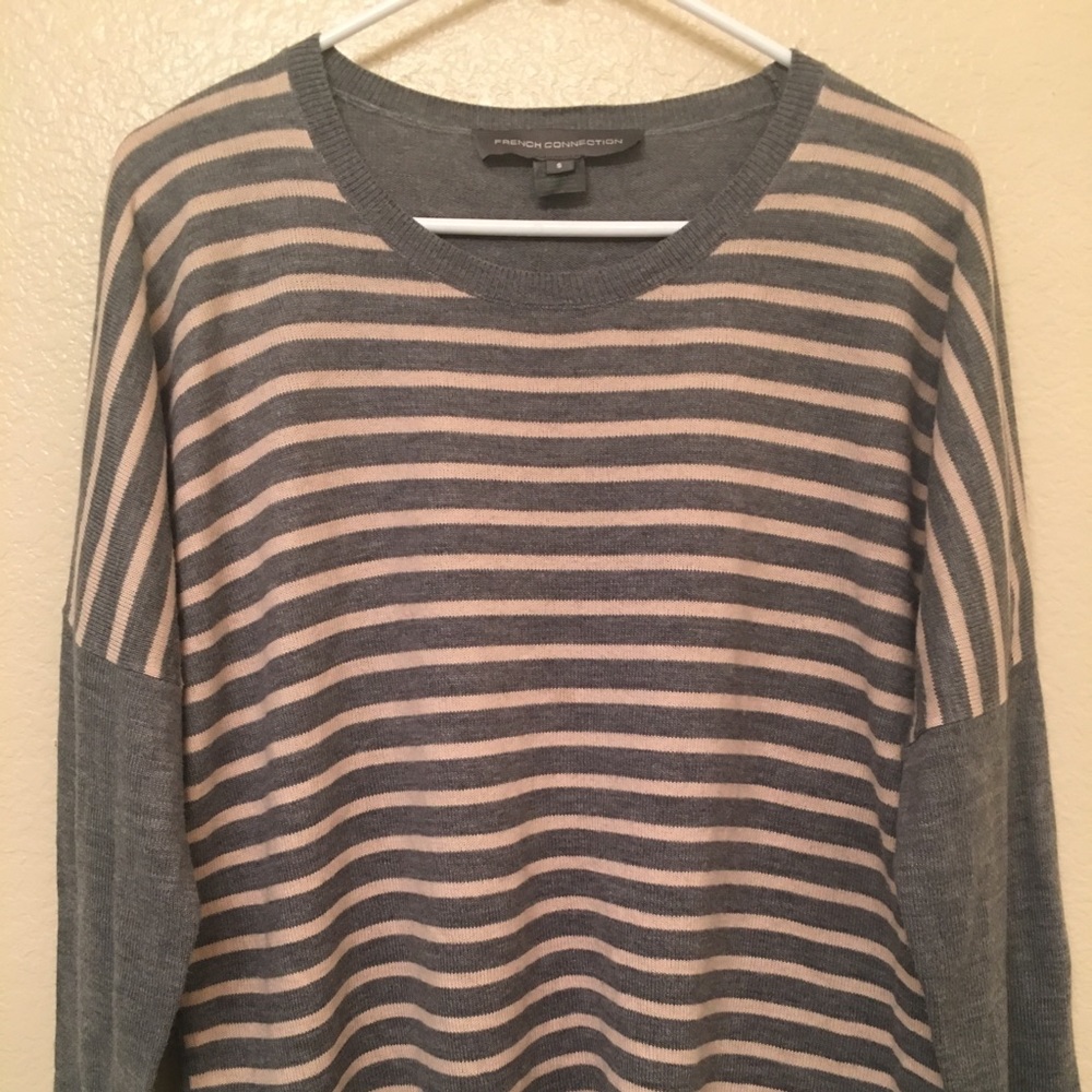 French Connection striped sweater.